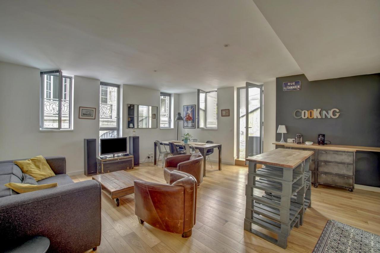 Le Faubourg - Duplex Pour 4 Personnes A Bordeaux Villa Exterior foto